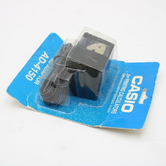 Casio AC Adaptor AD-4150 For Printing Calculator Vintage - Picture 3 of 5